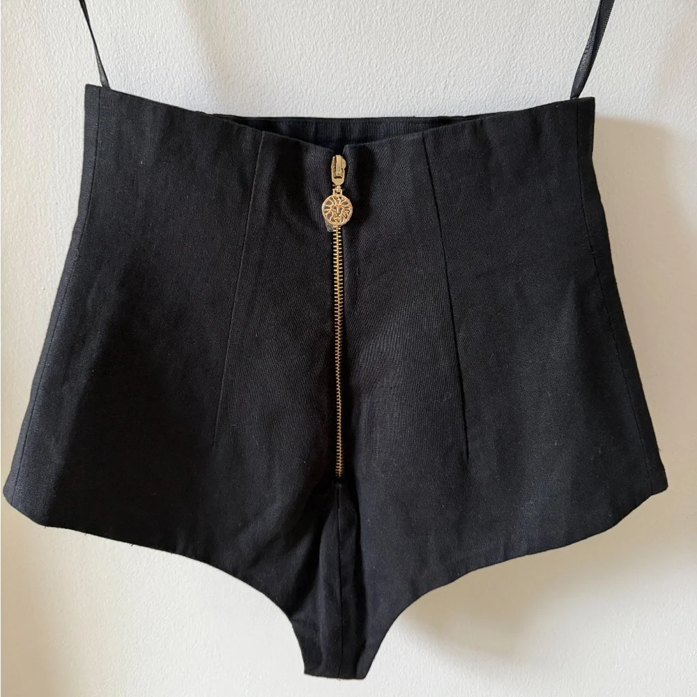 NWT Bronx and Banco Black Women's High-Waisted Shorts